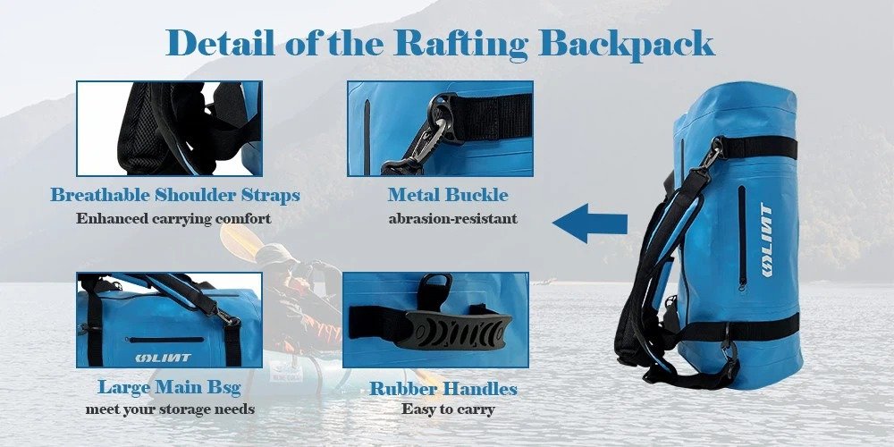 （第三张）Waterproof travel backpack for rafting Cost