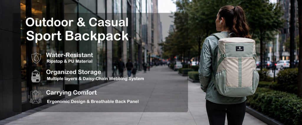 Low Cost Lightweight Backpack for Sports