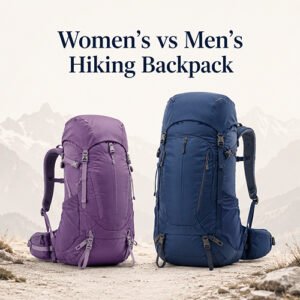 Women's Hiking Backpack vs Men's